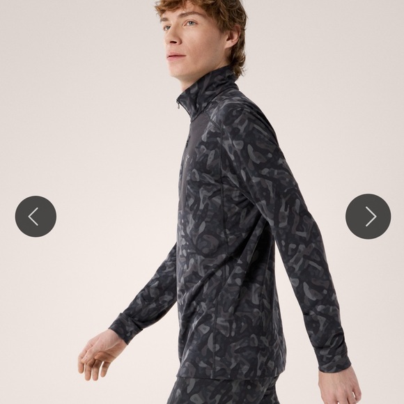 Arc'teryx Men's Gray Patterned Performance Jacket - Picture 4 of 9